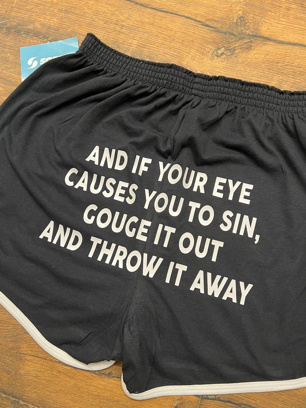 Matthew 18:9 Booty Shorts